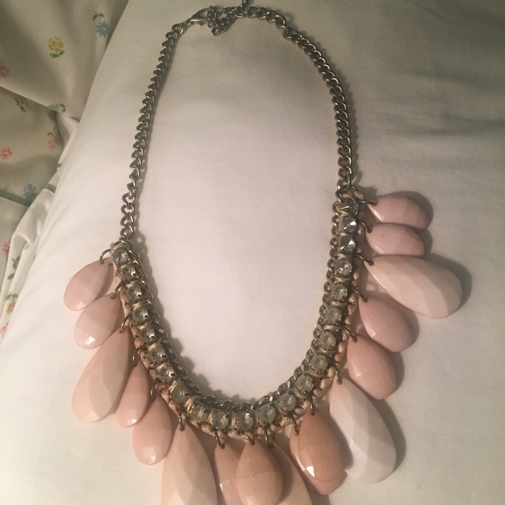 Light Pink Statement Necklaces - image 4